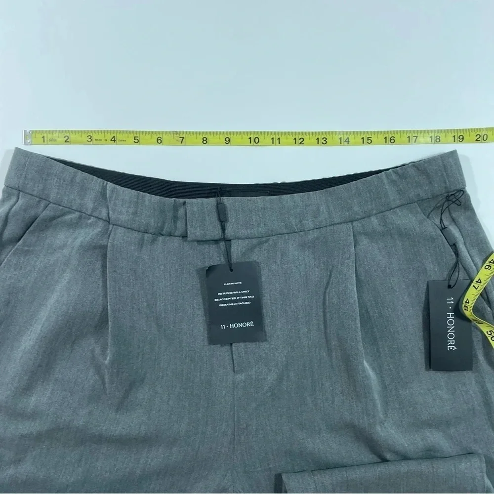 New 11 Honore Destiny Tapered Trouser Grey Melange